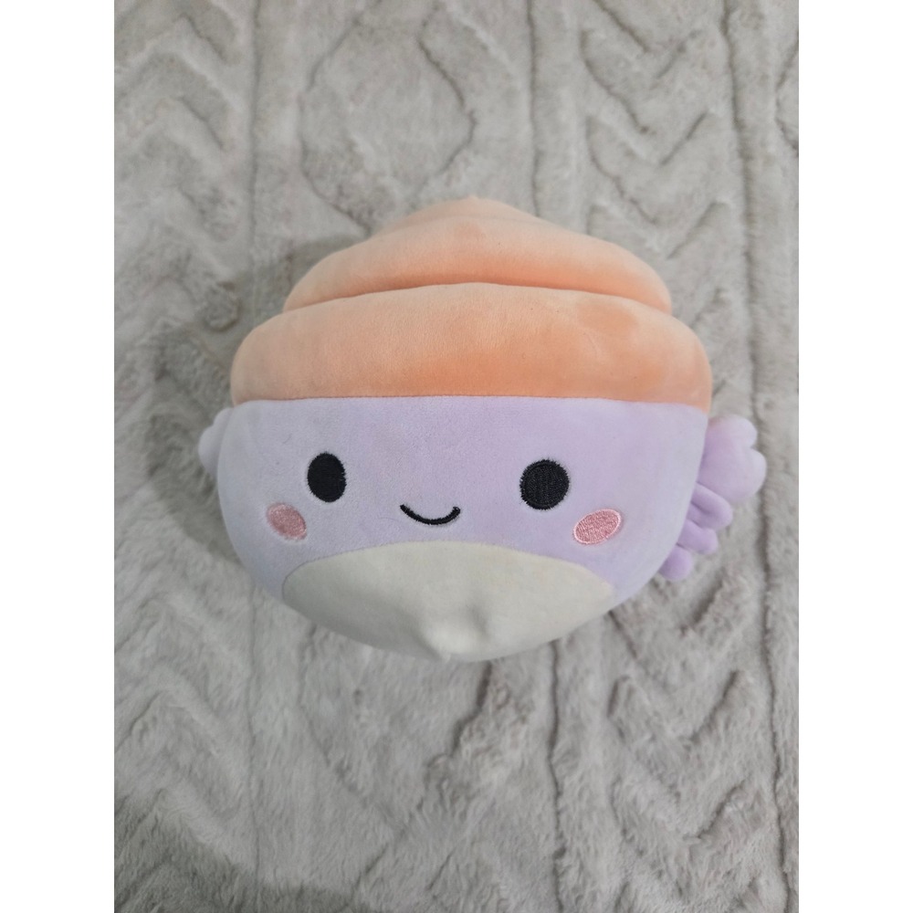 Squishmallows Indica the Hermit Crab Purple Peach 8 Inch Plush Kellytoy Toy